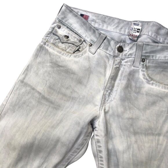 Vintage True Religion Jeans Size 36 RICKY Gray/White - Picture 8 of 12